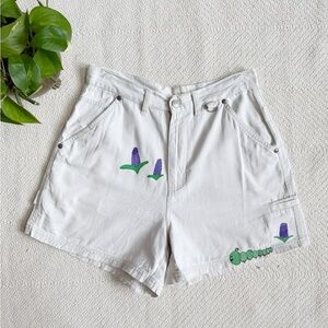 Vintage Bill Blass Upcycled High Waisted Cargo Shorts